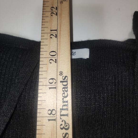 Madewell Sweater Womens M Tie-Neck Ruffle Pullover wool alpaca blend frilly - Picture 7 of 8